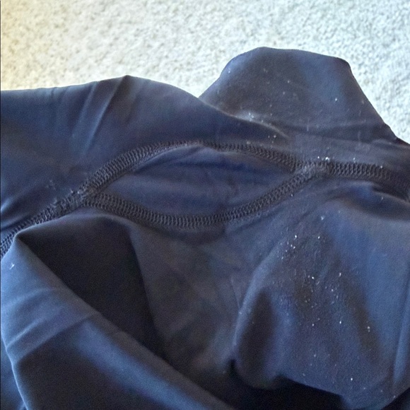 Lululemon black base pace leggings sz 12 - Picture 5 of 8